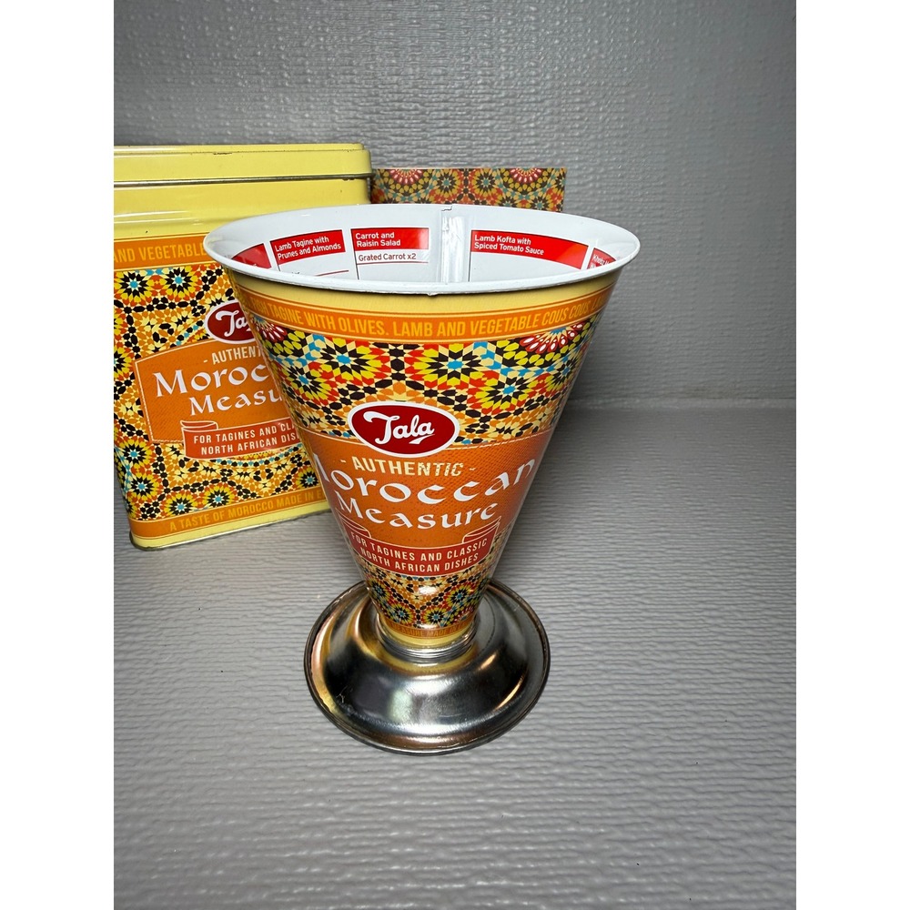 Tala Authentic Moroccan Measure and Storage Tin Set Made in England Kitchenware - Picture 2 of 13